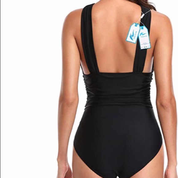 🆕One Piece Tummy Control Backless Swimsuit - Picture 3 of 4